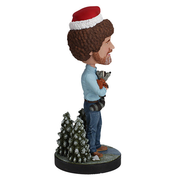Holiday Bob Ross Bobblehead