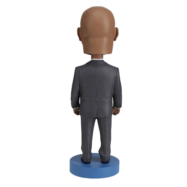 John Lewis w/ Portrait & Autographed Collector Card Bobblehead