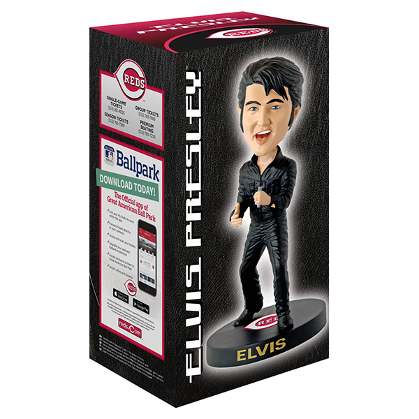 Elvis Red Cincinnati Bobblehead