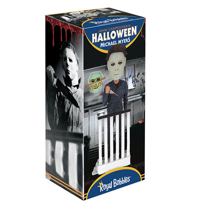 Halloween Michael Myers Glow in the Dark Mask Bobblehead